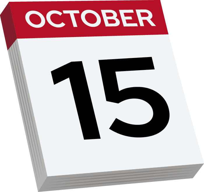 october 15 calendar